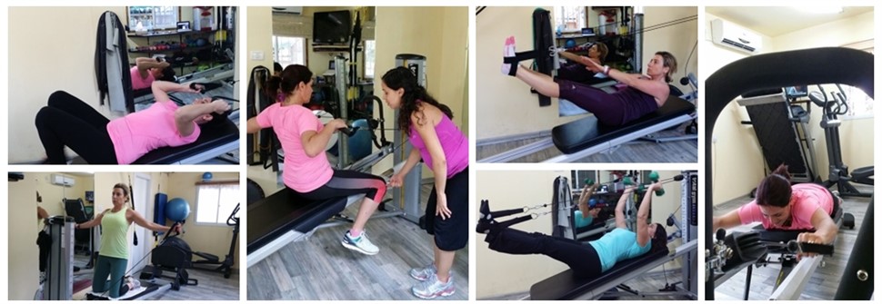 אימון גראביטי על מיטת TOTAL GYM